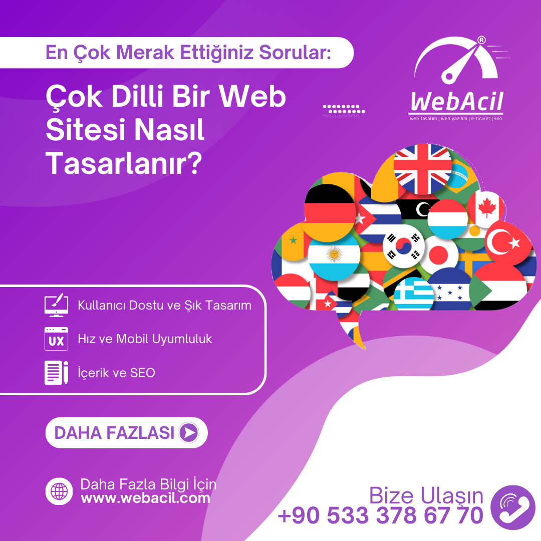 Çok Dilli Bir Web Sitesi Nasıl Tasarlanır?